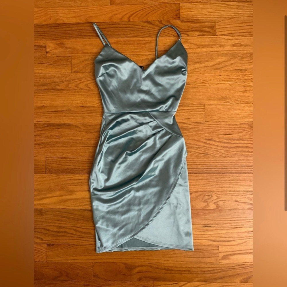 Windsor Blue Mini Dress